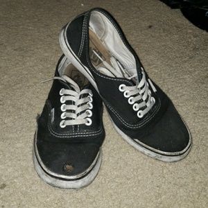Super Used Black Lo-Pro Vans